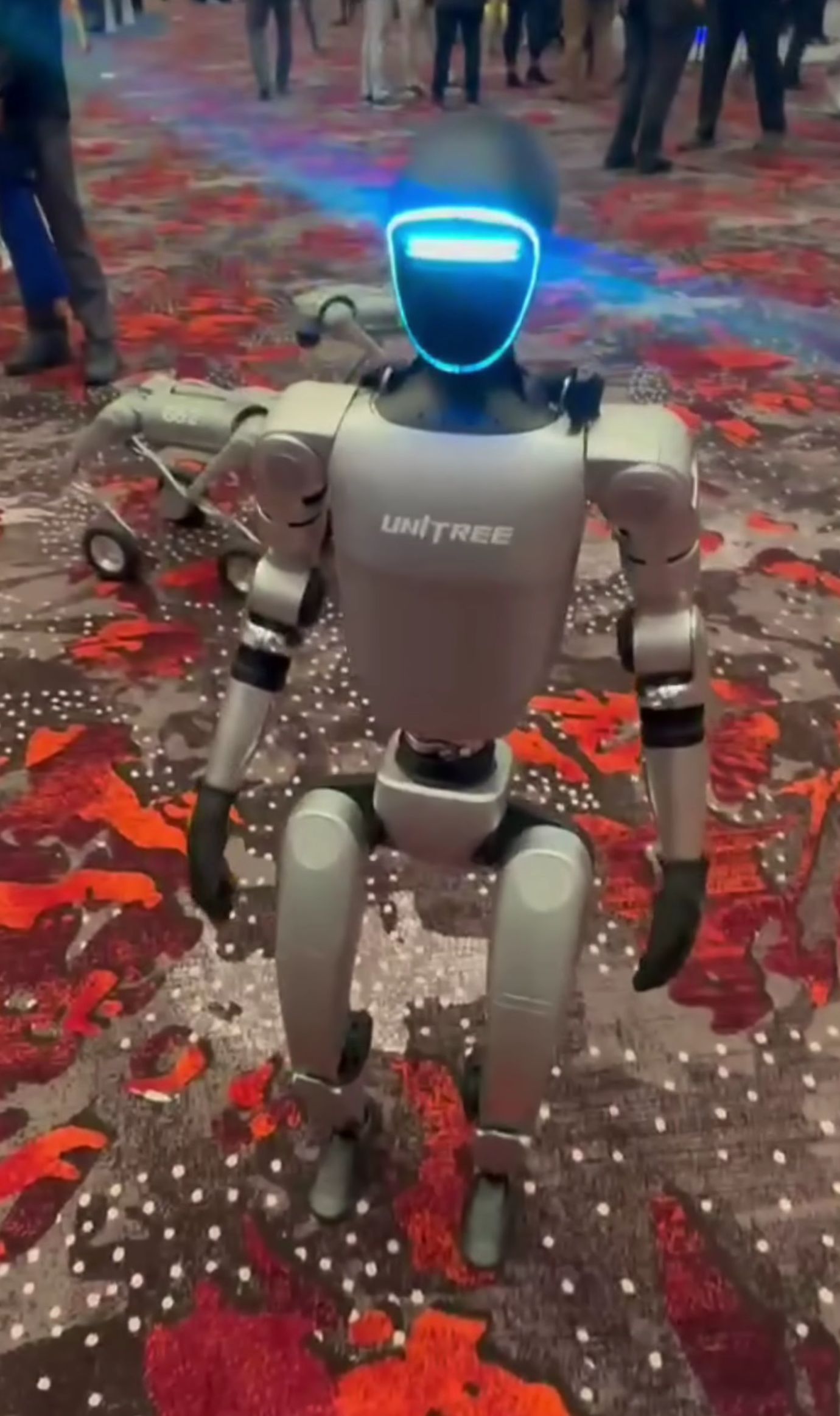 Unitree G1, robot umanoide cinese in esposizione